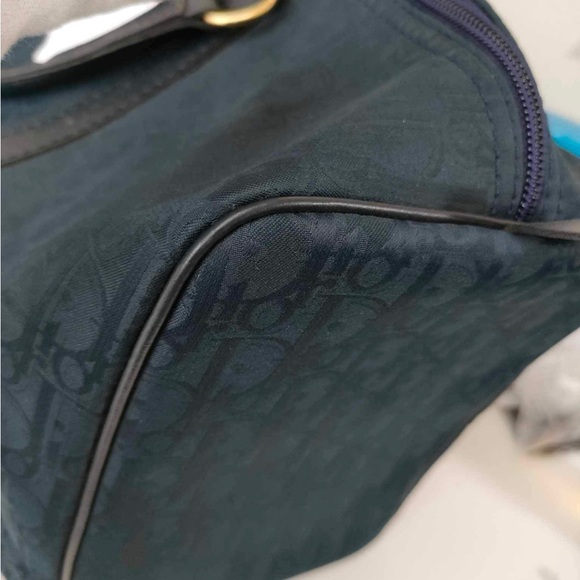 Dior Blue Oblique Monogram Boston Navy Duffle 40cm - Picture 5 of 15